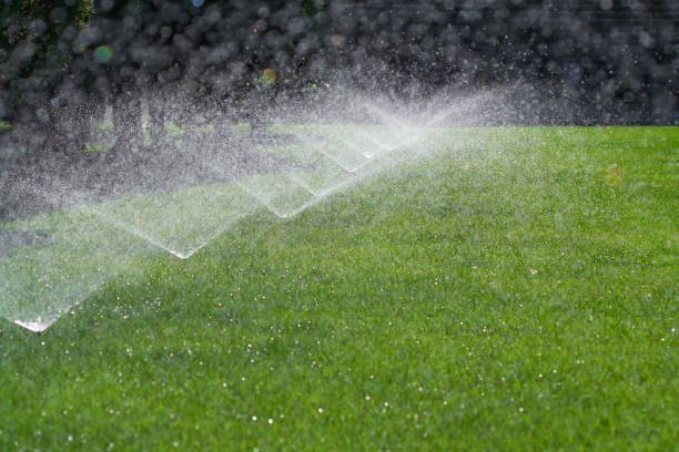 istock Watering the Golf Course Green and Fairway 1337824873