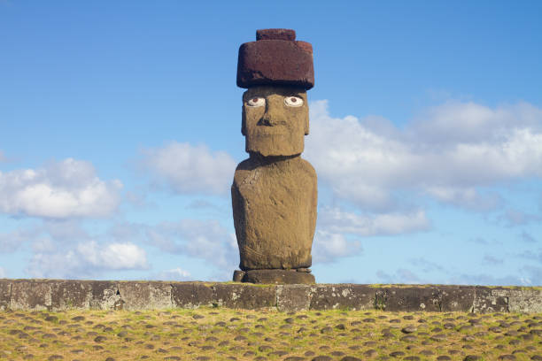 istock Moai at Ahu Tongariki, Easter island, Chile. 1337837356