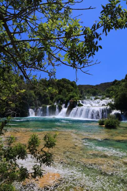 istock Krka waterfalls - Croatia landscape 1337864387