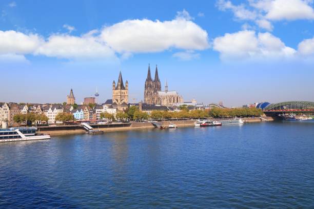 istock Cologne, Germany - city skyline 1337865123
