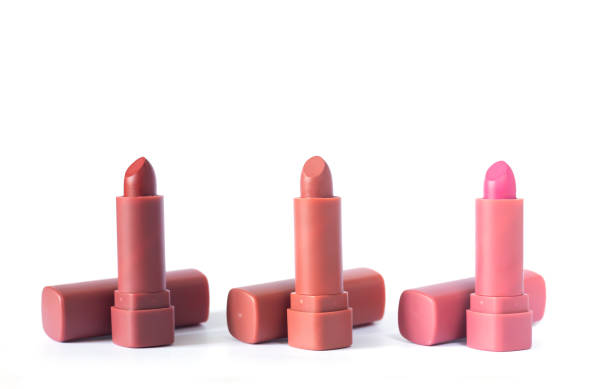istock Three lipstick palette isolated on white background 1337869808