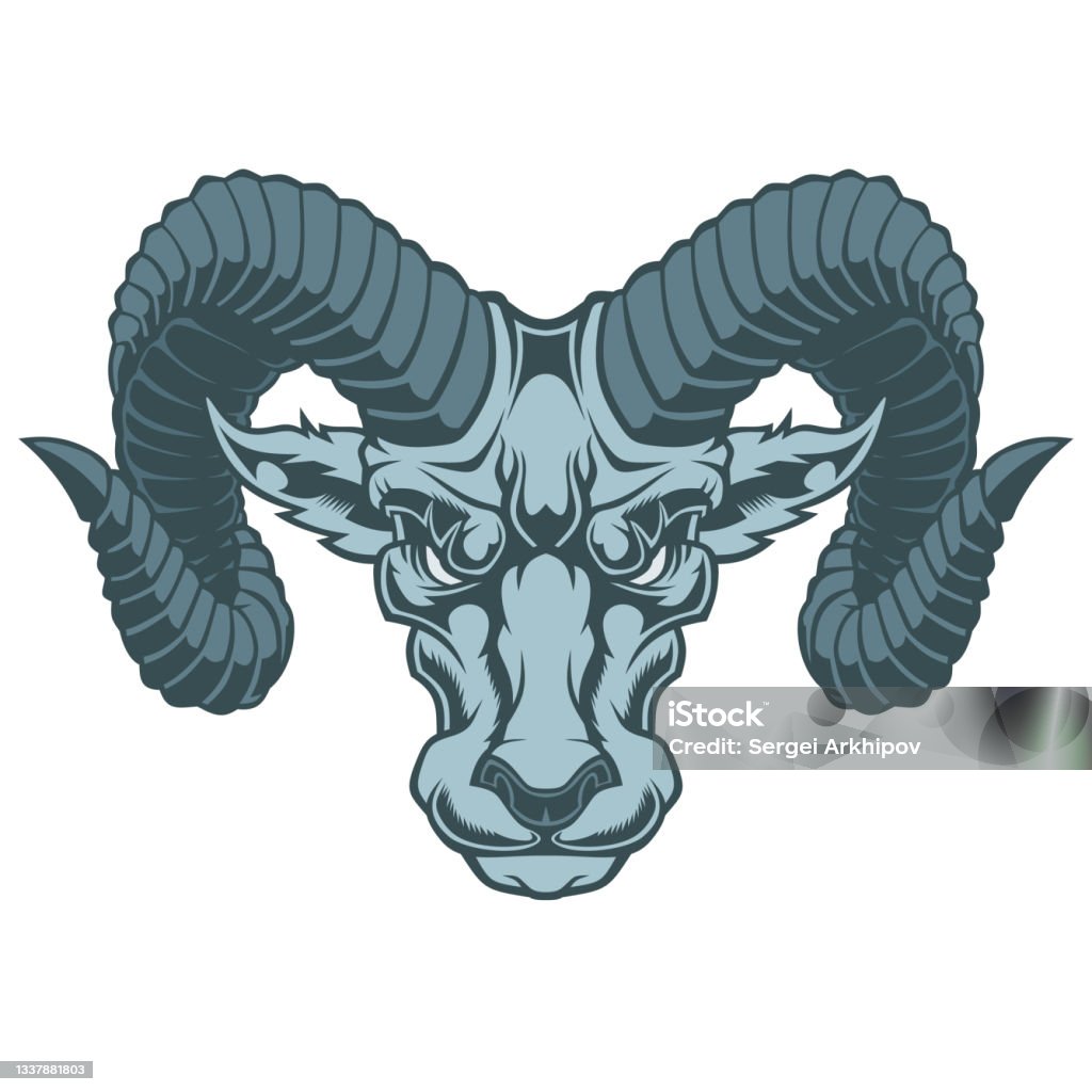 Aries Zodiac Sign Stock Illustration - Download Image Now - Illustration,  Ram - Animal, Goat - iStock