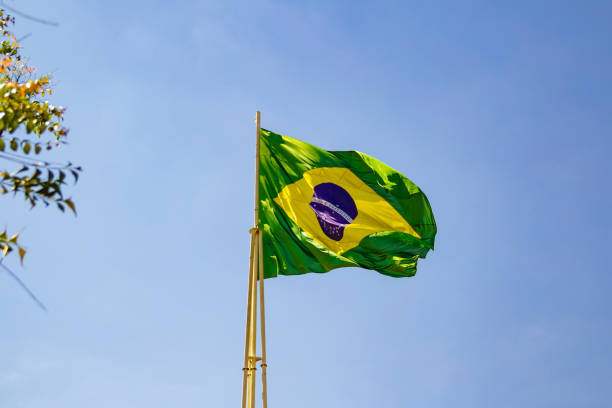istock Flag of Brazil 1337904554