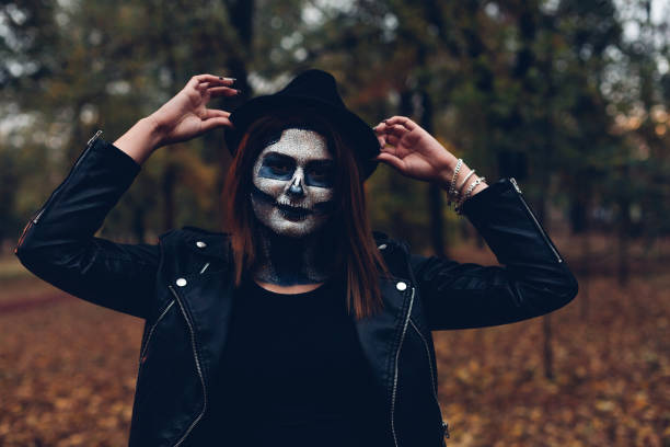 istock Woman Celebrating Halloween 1337907281