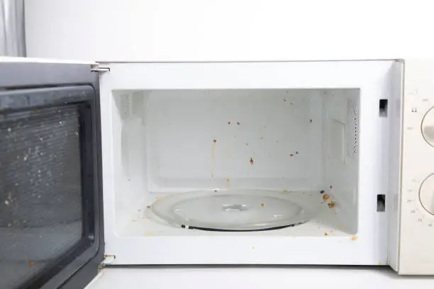 Photo of Cleaning the microwave oven