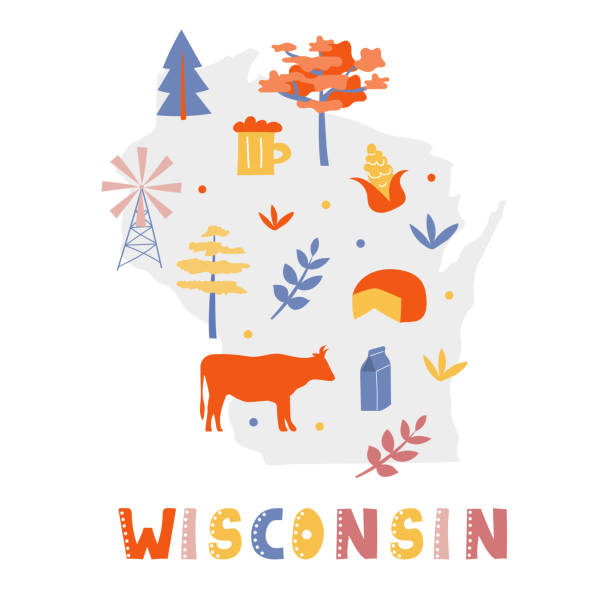 Wisconsin State Easy Draw 1,200+ Wisconsin Drawing Stock Photos, Pictures & Royalty-Free Images ...