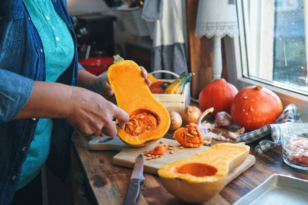 istock Preparing Pumpkin Filo Pastry Pie 1337920340