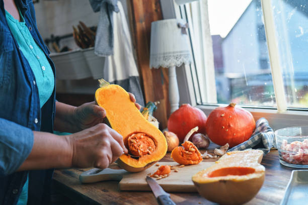 istock Preparing Pumpkin Filo Pastry Pie 1337920342