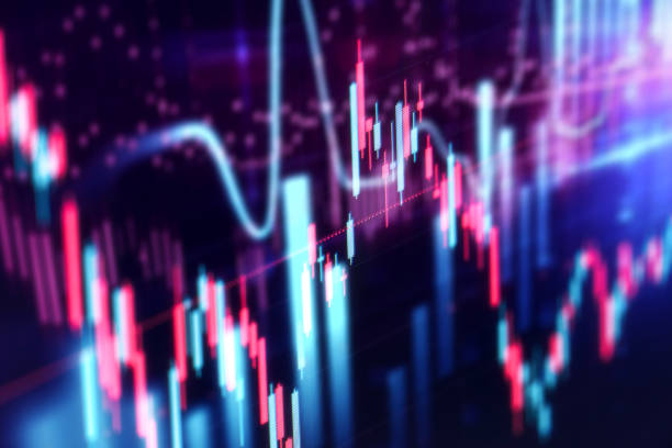 istock Financial stock market graph. Stock Exchange. Selective focus 1337926567