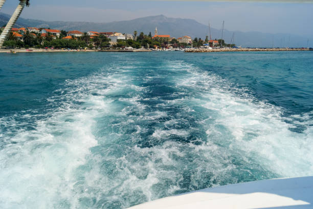 istock Croatia, Orebic view from ferry 1337933622
