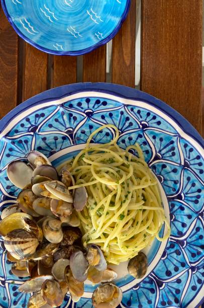 istock Seafood Pasta in Amalfi Coast Restaurant 1337935780