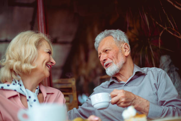 istock Still flirting after all those years 1337955527