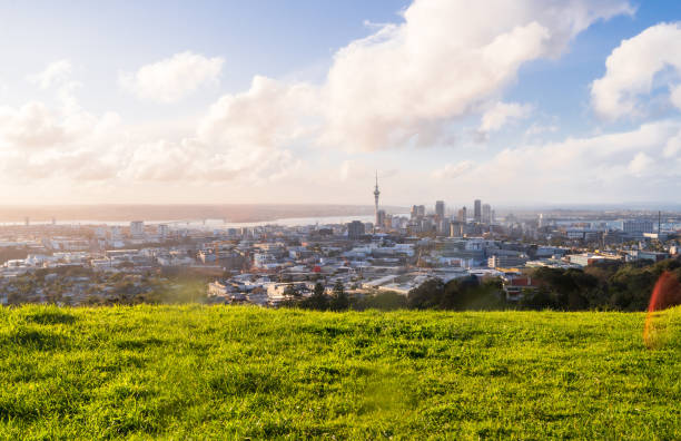 istock Auckland City skyline from Mt Eden. 1337962772