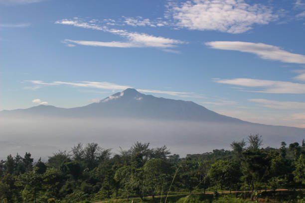 istock View of Mount Gede 1338004490