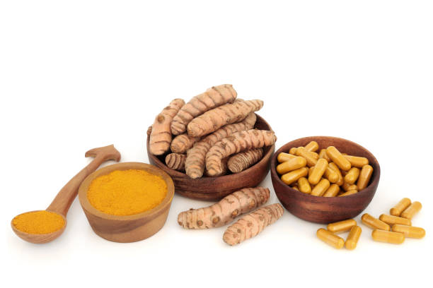 istock Turmeric Root Powder and Dietary Supplements 1338015795
