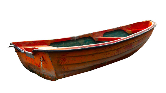 Canoe on a calm lake