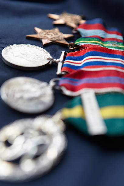 istock Strip of medals 133802225