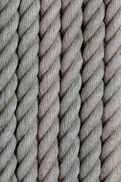 istock background with rope, copy space, old wooden texture 1338023155