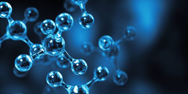 分子構造クローズアップcs - molecule ストックフォトと画像