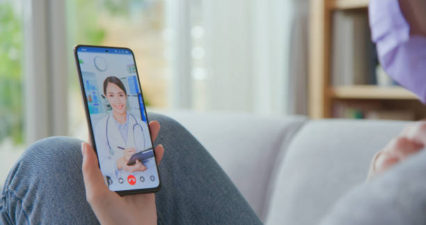 istock Telemedicine concept by smartphone 1338027506