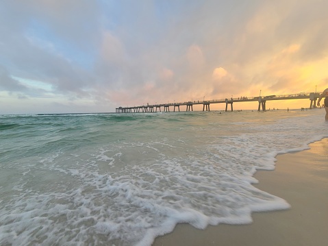 Fort Myers beach pier, Florida