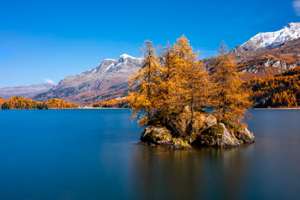 istock Ssilser See in the Engadin in autumn 1338041339