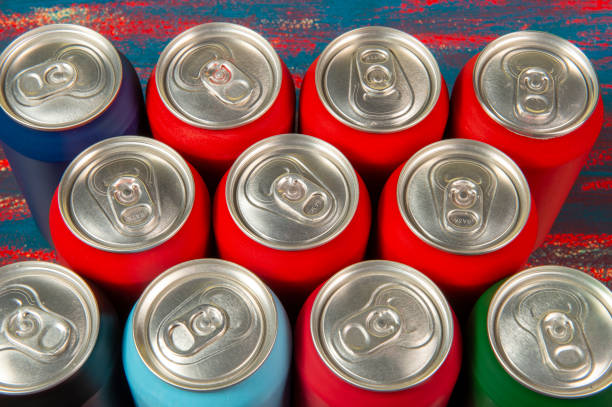 istock several aluminum soda cans in assorted colors 1338048261