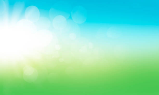 istock A blurred fresh spring, summer blue and green abstract background 1338053697