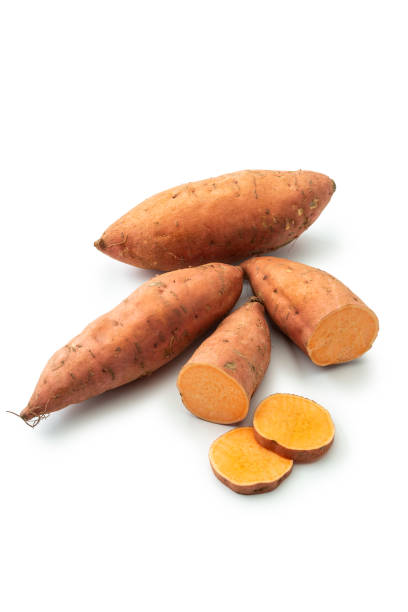 istock Sweet potato isolated on white studio background 1338060702