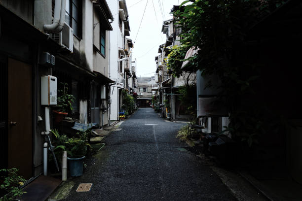 istock Back street of town 1338069619