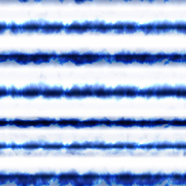 Tie Dye Shibori Seamless Pattern Background in Blue color Boho Stripe Color Design in 1970 Tie Dye Shibori Seamless Pattern Background in Blue color Boho Stripe Color Design in 1970. 1970 pictures stock illustrations