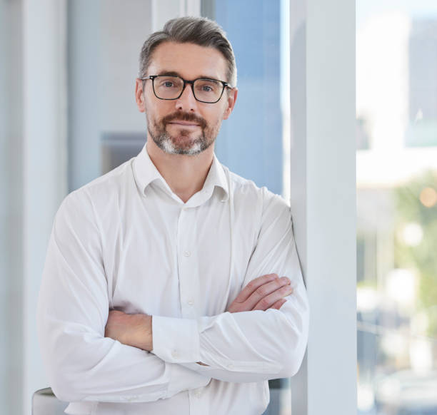 istock Shot of a businessman taking a break during work 1338071345