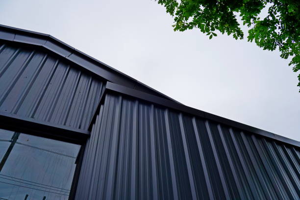 istock Metal sheet for industrial roof 1338072325