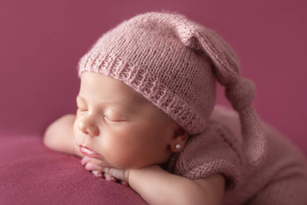 istock Newborn baby girl 1338075746