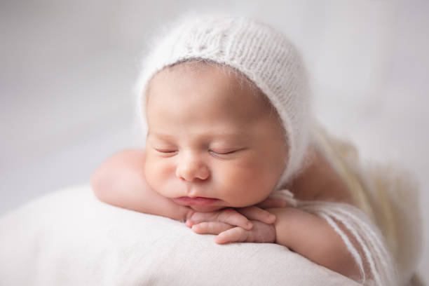 istock Newborn baby girl 1338075864