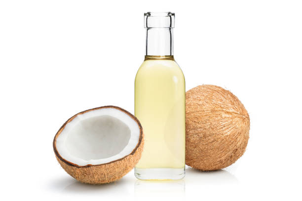 Coconut oil stock photo