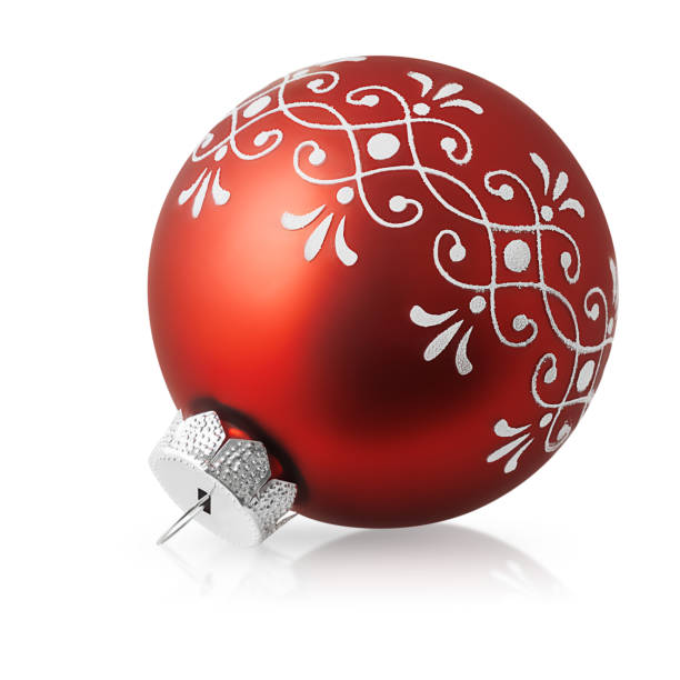 istock Christmas ornament on white background. 1338077836