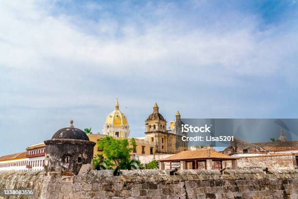 Colorful Colonial Architecture In Cartagena Colombia Stock Photo - Download Image Now