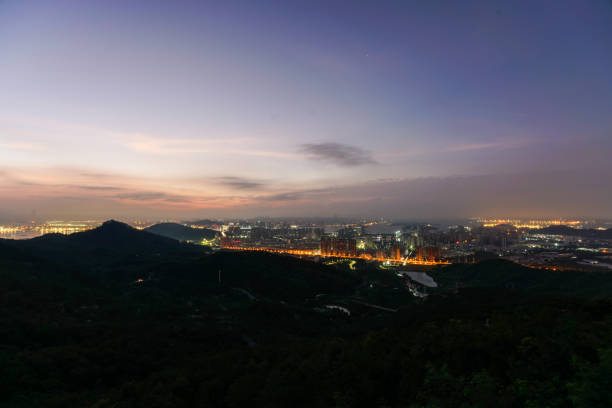istock City skyline and nature in the morning 1338087607