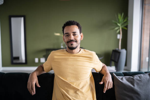 istock Portrait of a man at home 1338096503