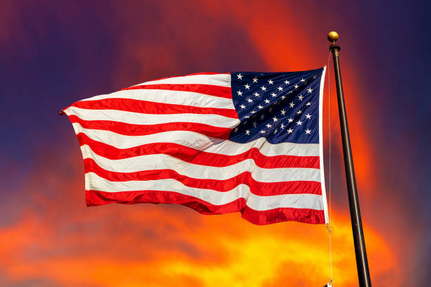 istock USA flag waving 1338104489