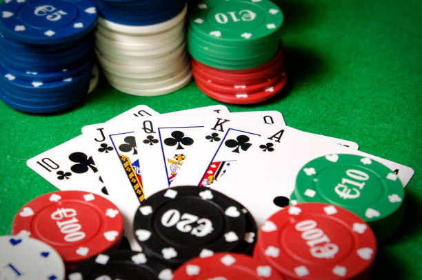 Still Life of poker game