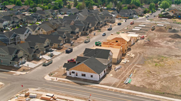 istock Residential Development Under Construction in the Old Farm District of Bend, Oregon 1338118458