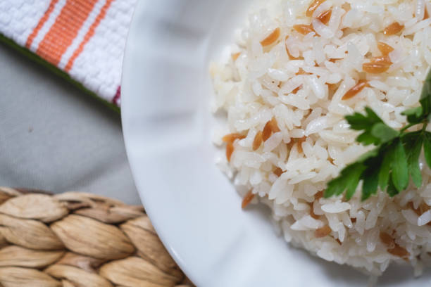 istock Rice with noodle, Turkish cuisine 1338143405