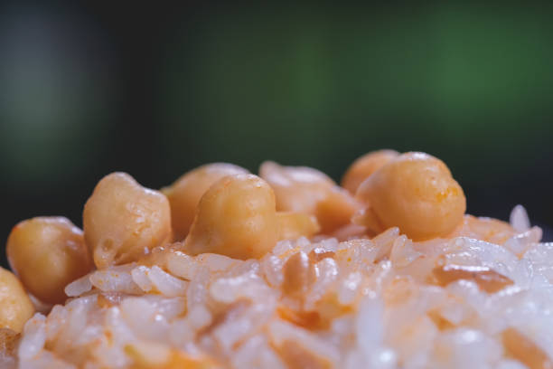 Chickpea  on rice