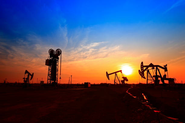 istock The oil pump, industrial equipment 1338144603