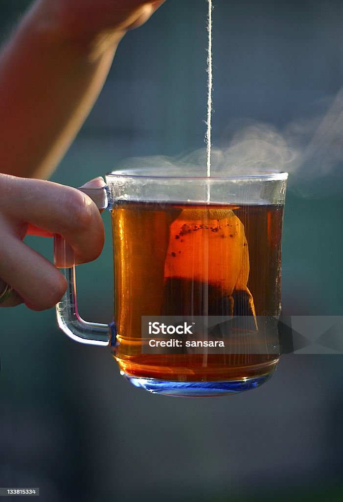 Tee in eine Tasche - Lizenzfrei Bildhintergrund Stock-Foto