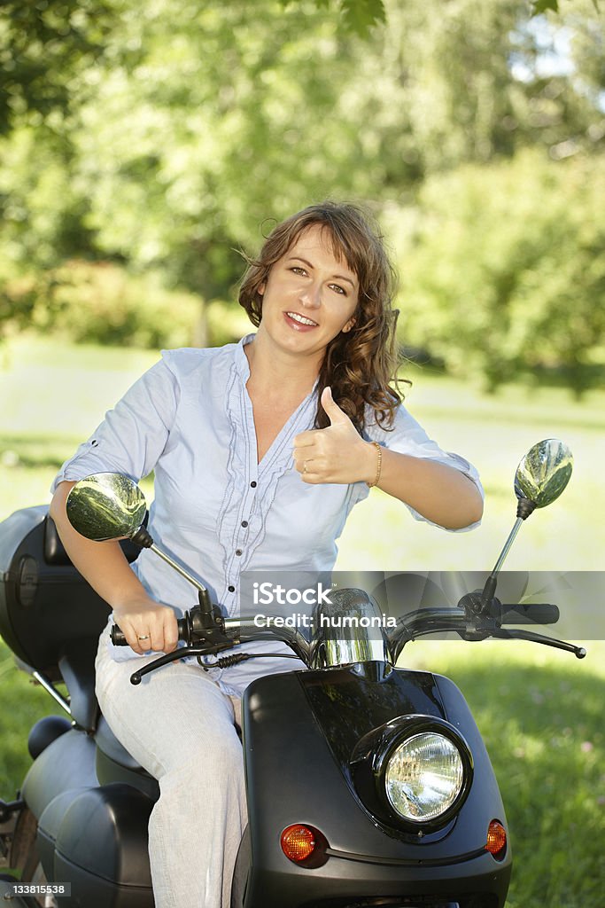 Frau Reiten - Lizenzfrei Altertümlich Stock-Foto