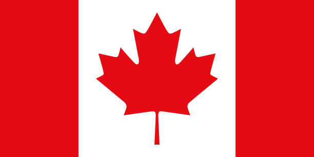 Canada Flag vector art illustration