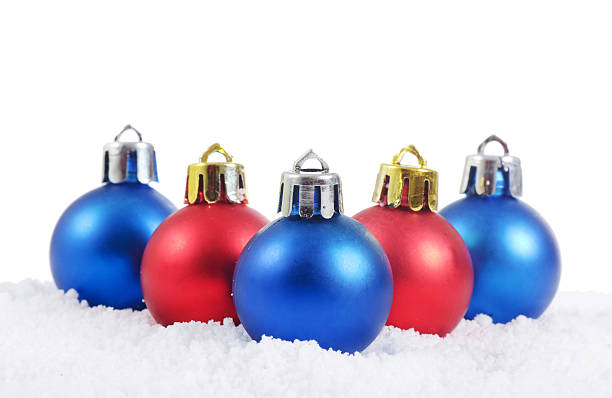 istock The christmas tree ball in snow 133817353